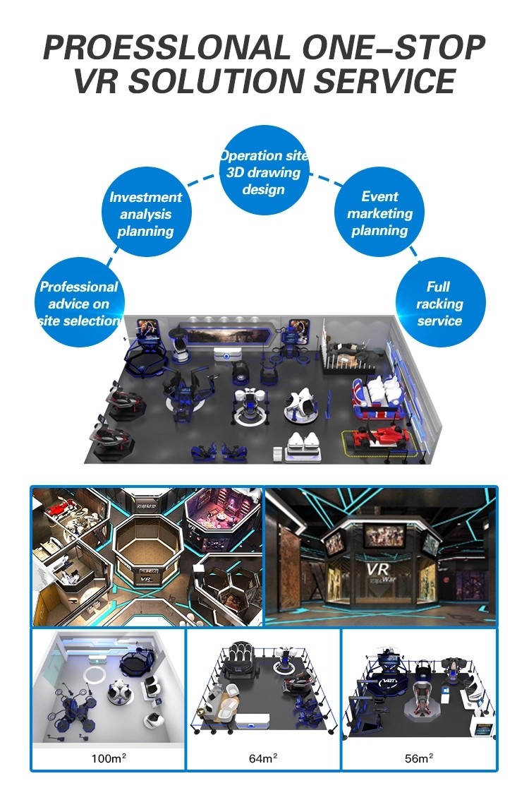 9D VR Egg / Racing Car Simulator Space Themed Virtual Reality Park for Play Game