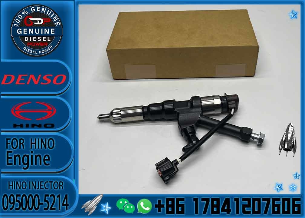 095000-5215 095000-5214 VH23670E0350 23670-E0351 SK460-8 SK480-8 P11C Engine Fuel Injector Assy