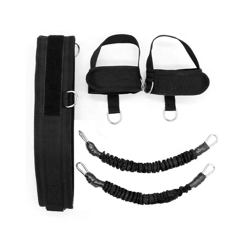 Neoprene Waist Belt Triathlon Race Gear With Resistance Bands