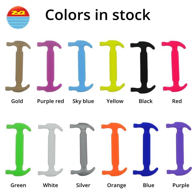 Hammer Creative Cool Silicone Gifts Shoelaces Easy To Clean With Duster Cloth