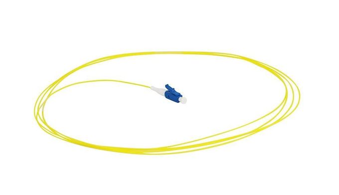 2.0mm Corning Fiber Optic Pigtail Cable Single Mode With LC Blue Connector