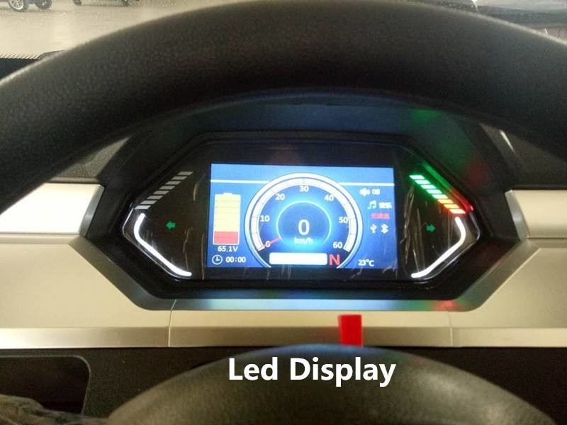 RWD Mini Electric Patrol Car Full Speed ROBETA RBT02 2 Seater Dfh CE Approved