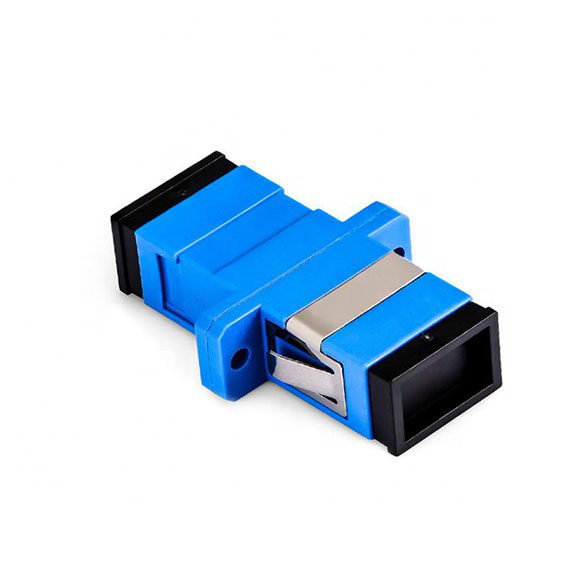 SC UPC Fiber Optic Cable Adapter Single Mode Type PC Material