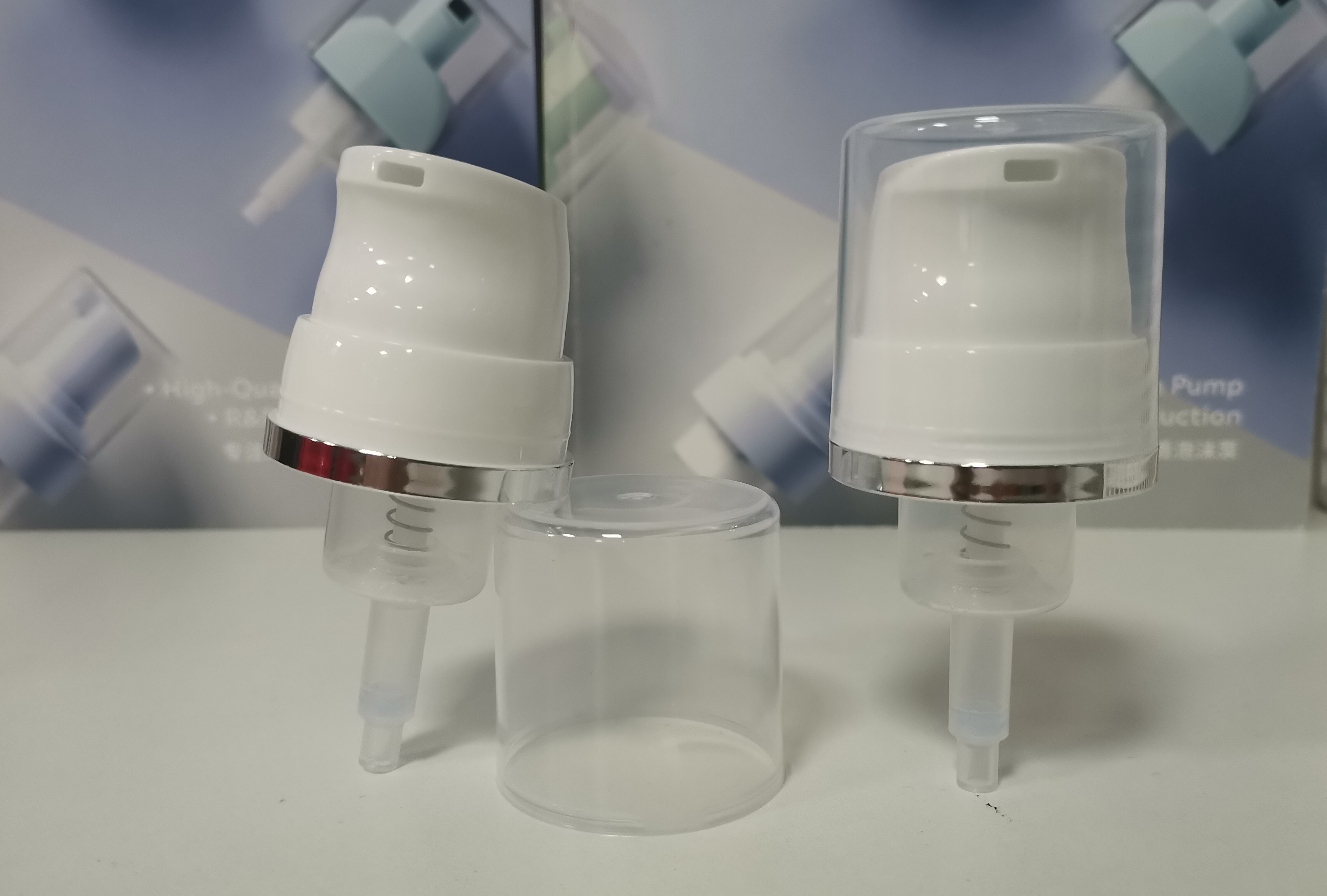 Eco Friendly Recyclable Foam Pump Dispensing 0.4Cc Foam For Cream