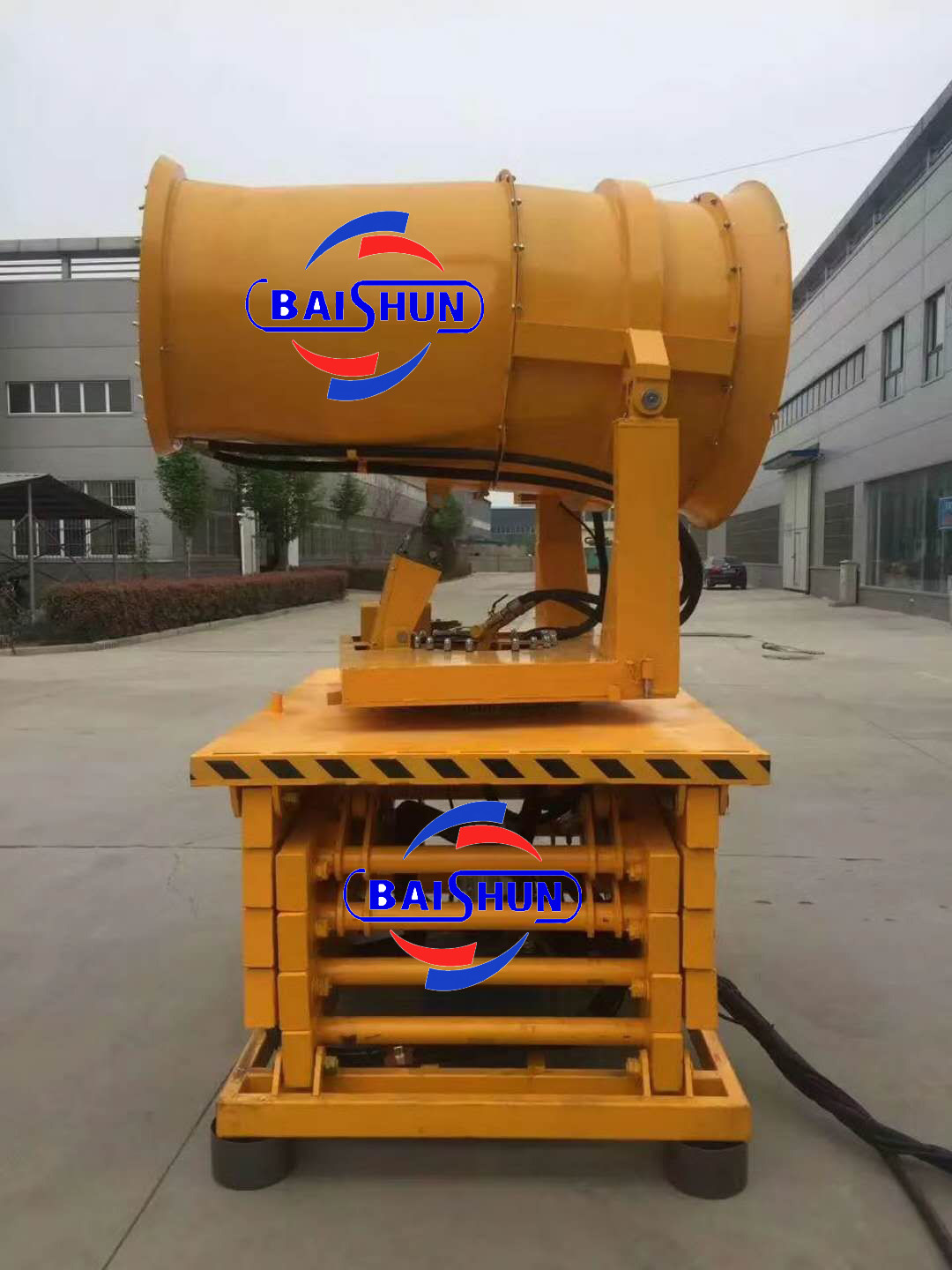 BS-M12 stainless steel fog cannon electric motor power sprayer