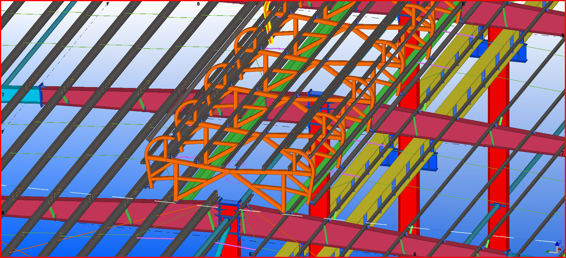 Prefabricated Manufacturer Processing High Quality H Steel Support Frame Building
