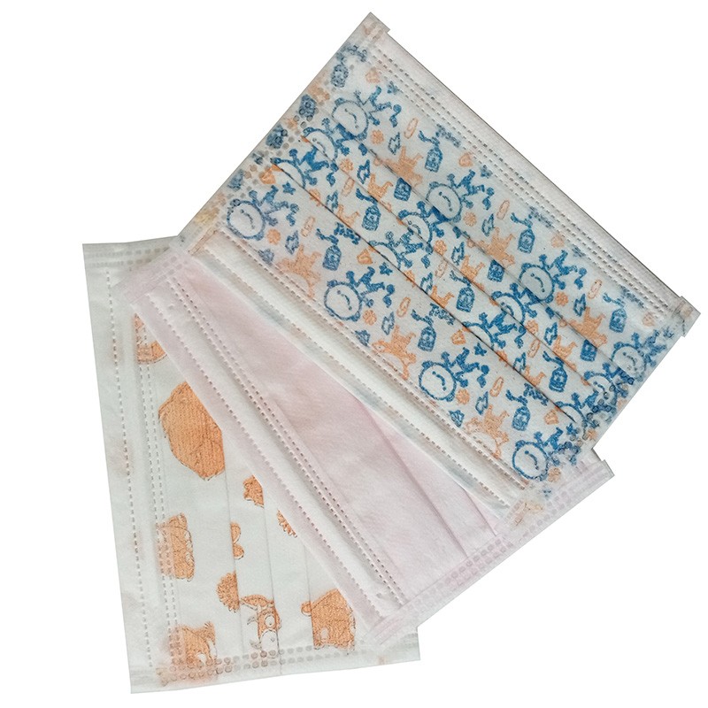 3 Ply Disposable Surgical Mask , Non Woven Protective Face Mask Personal Care