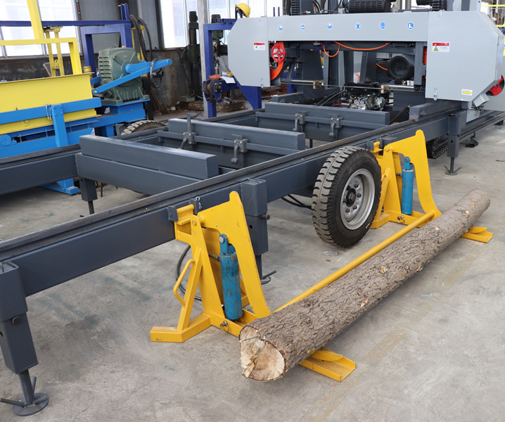 600mm Portable Sawmill Machine 22HP Mobile Timber Milling Machine