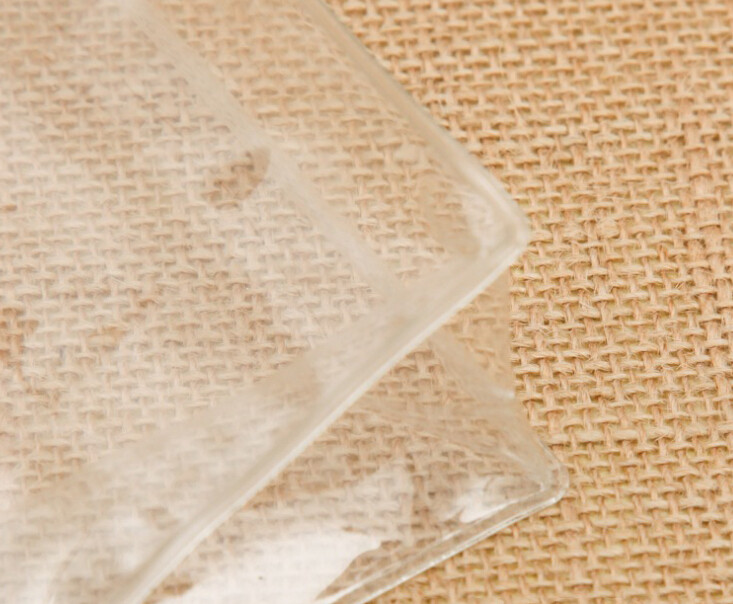 Clear Plastic PVC Zipper Bag / Sewing Green Zippered Cosmetic Bag
