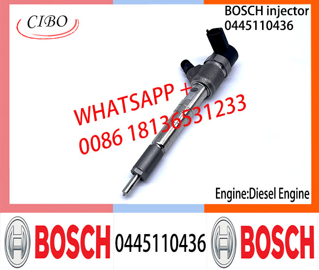 BOSCH injetor 0445110436 Diesel Common fuel Injector 0445110557 0445110580 0445110698 0445110436 for Diesel engine