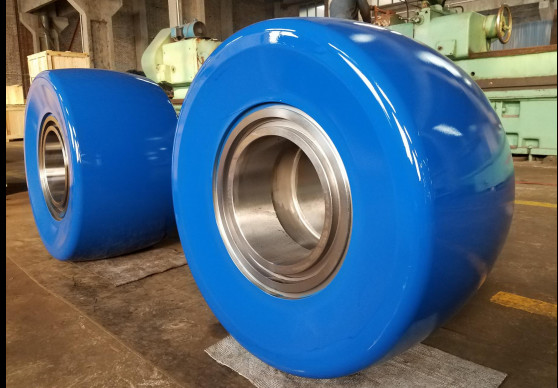 Terex RH120E excavator track roller, Terex RH120E excavator track carrier roller