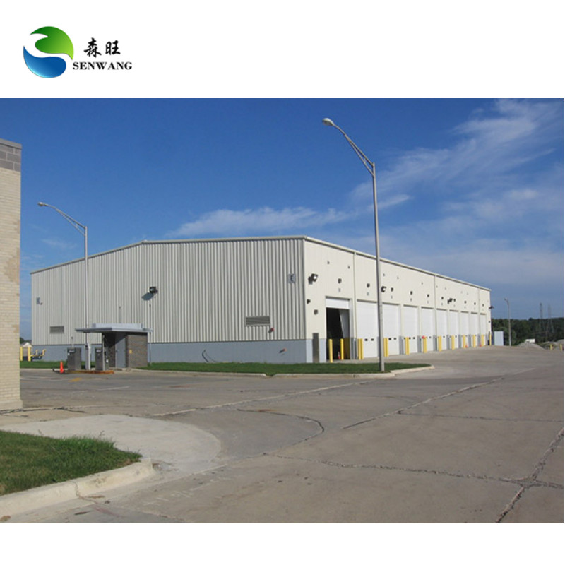 Galvanized Steel Structure Warehouse Q355 Q235 Steel Frame Warehouse Construction