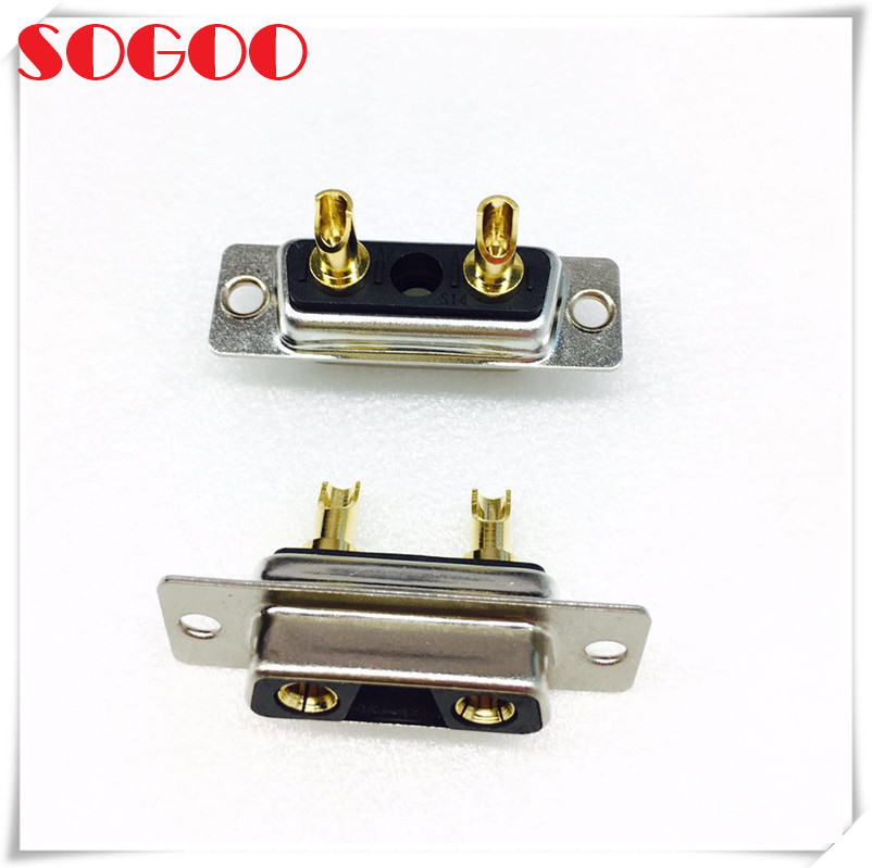D-SUB 3V3 Male BBU Power Connector Solder Type For PSU-AC Cable