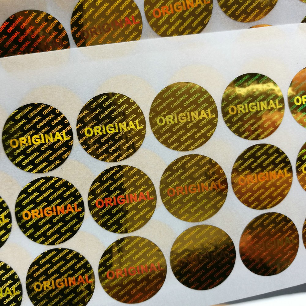 3D Genuine Dynamic change Security Hologram Stickers