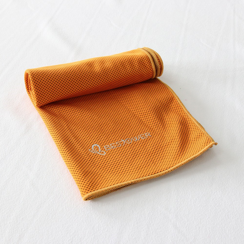 China Supplier Custom Logo Instant Cooling Refreshing Sports Ice Cool Towel