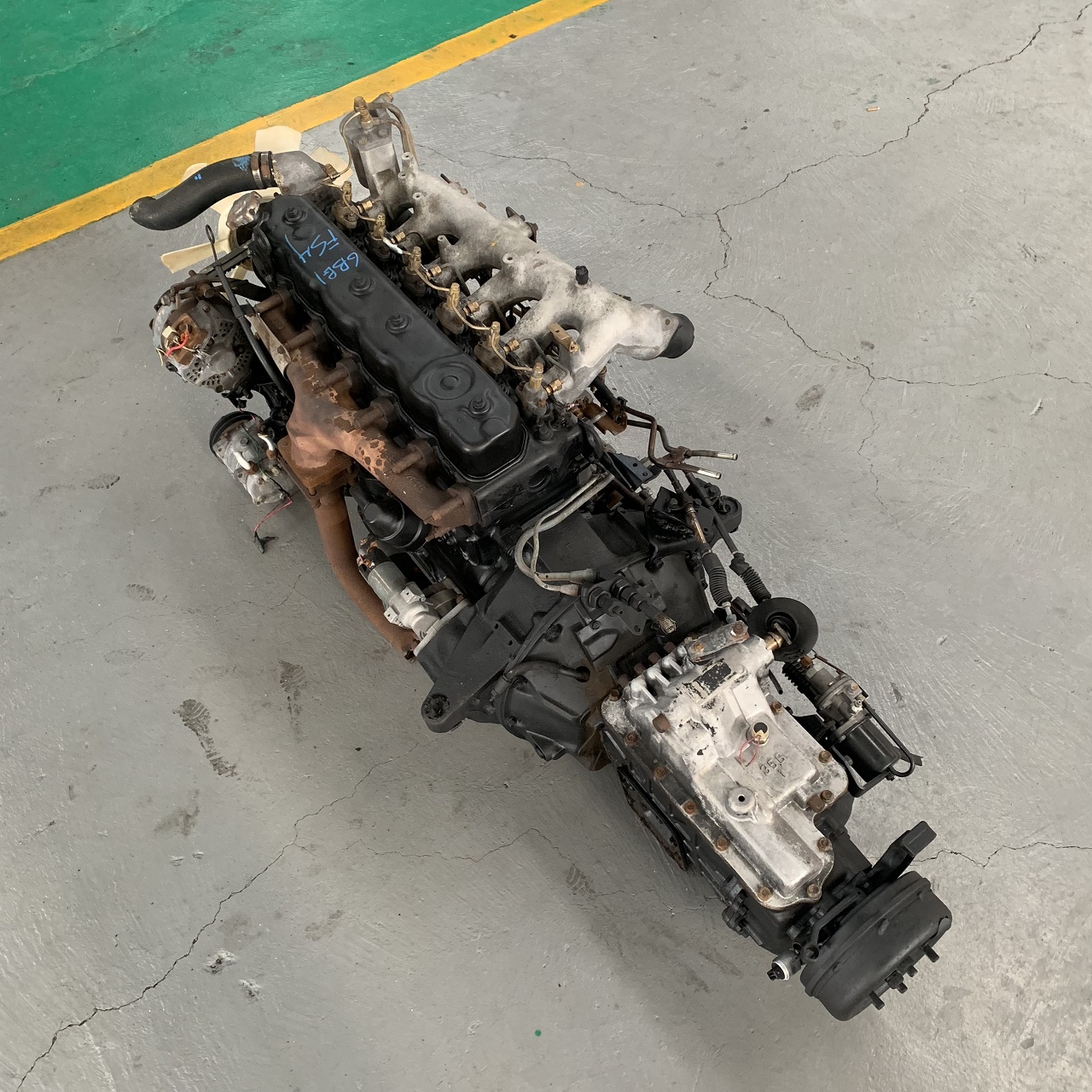 Secondhand 6BG1 Used Hino Diesel Engine for Trucks Standard Displacement 2.8