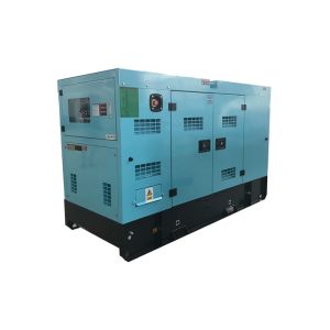 Cummins 60KVA diesel generator set Super silent 68dB level white color with ATS