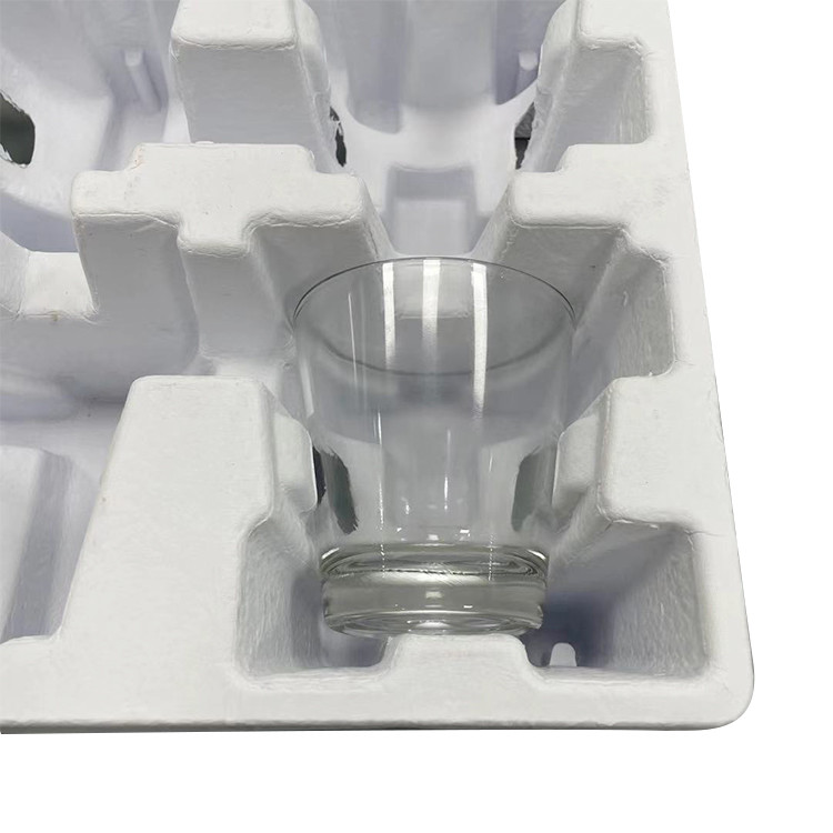 Antistatic Recycled Paper Tray Dry Press Biodegradable Packaging Paper
