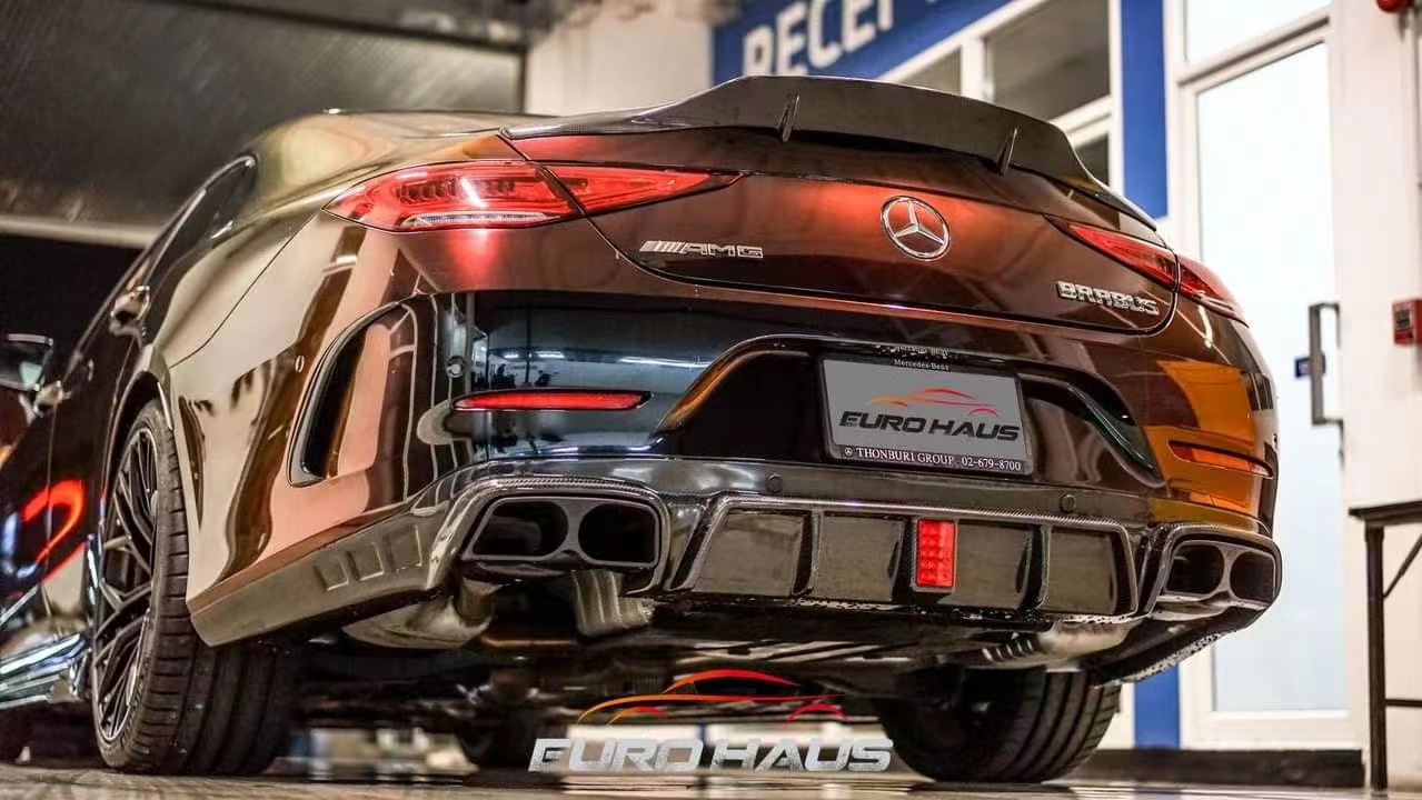 Selling 2018-2022 for Mercedes CLS300 CLS350 W257 Carbon Fiber Body Kit CLS Carbon Fiber Front Scoop Spoiler Rear Diffuser
