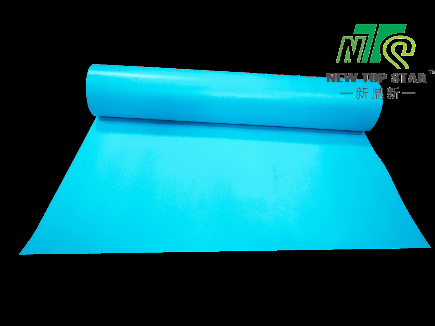 Blue Vinyl SPC Flooring Underlayment Embossed , Laminate Floor Padding Underlayment
