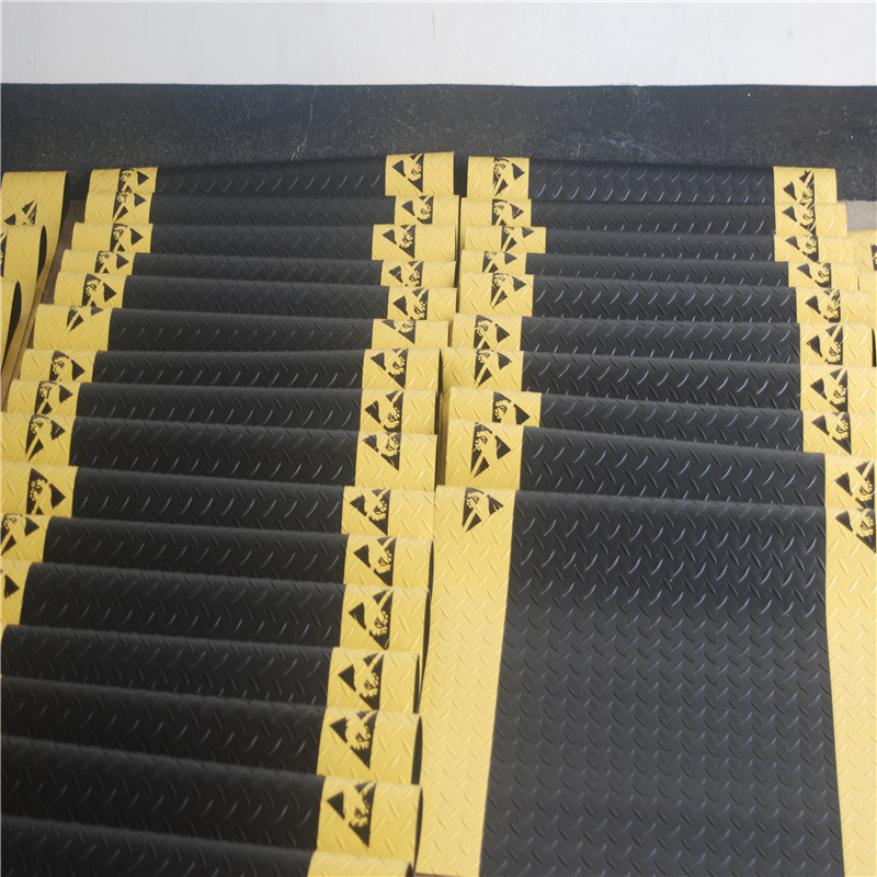 anti slip roll industrial outdoor safety workshop working polyurethane floor Custom esd anti fatigue mat