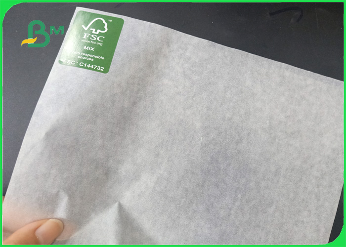 38gsm Oil Resistant Tear Resistant Greaseproof Muffin Wrapping Paper In Roll
