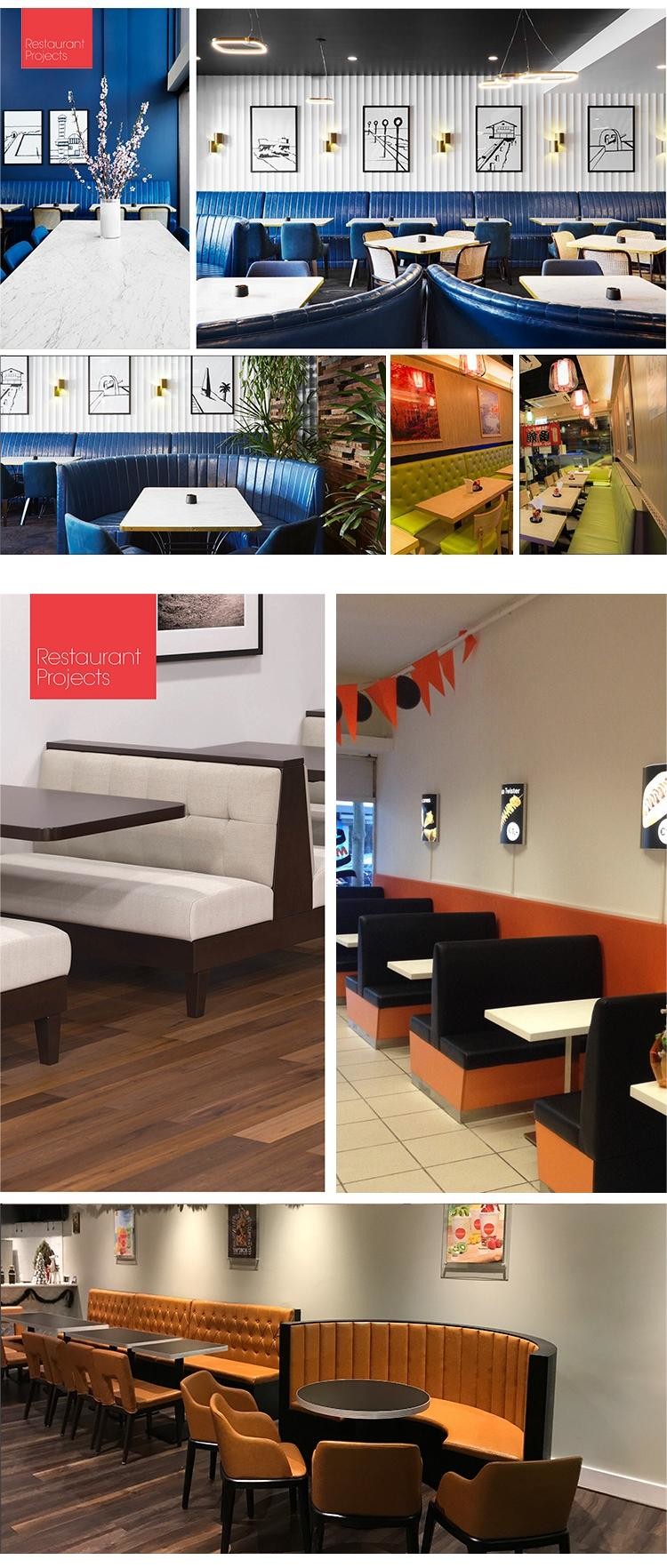 Customization Pub Table Chairs Combination Metal Leisure Drinks Table Fabric Sofa Card Seat