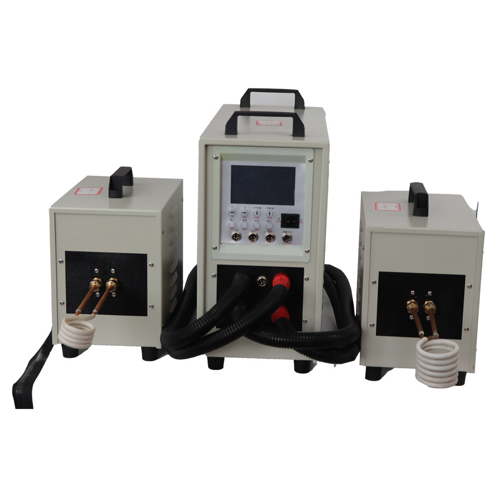 25A Induction Soldering Machine High Frequency Induction Machine 2 Transformer with 1 Main Part