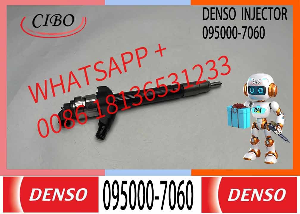 095000-7060 6C1Q-9K546-BC Common Diesel / Rail Fuel Injector Engine Spare Parts For Ford/Land Rover Truck