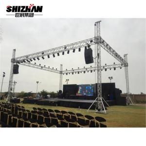 Buy cheap Alloy Lighting Flat Aluminum Stage Truss System Design 350*350mm product