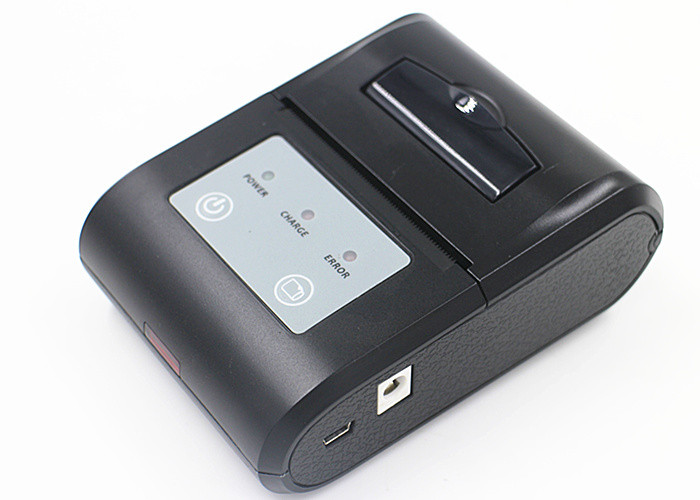 Portable 2 Inch IOS 58mm Barcode BluetoothThermal Printer For Food Order Set
