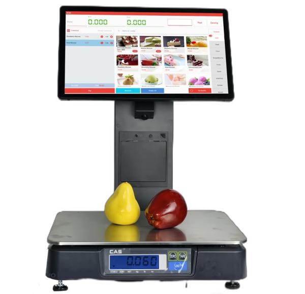 NETP Certified AI Scale Payment Kiosk for Supermarkets and Retail Stores
