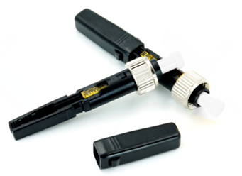 Fast Connector Plastic FC/UPC APC FTTH Fiber Optic Adaptor