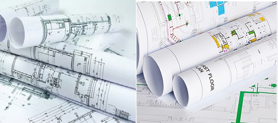 36 Inch * 150 Feet 20# CAD Plotter Printing Bond Paper With 2 Inch Core (6)