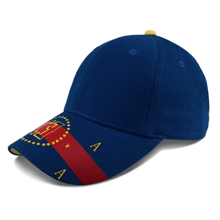 Custom Embroidery Cotton 58cm Six Panel Baseball Cap
