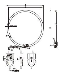Power Quality Monitoring Rogowski Current Probe , Rogowski Current Transformer