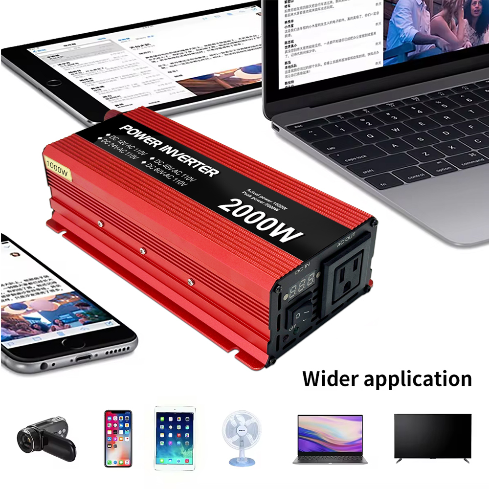 12V 24V 48V 60V to 110V 220V 230V Single Phase Power Inverter
