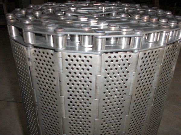 SS wire mesh belts slat band conveyor belts Open top belts Flat top for frozen industry