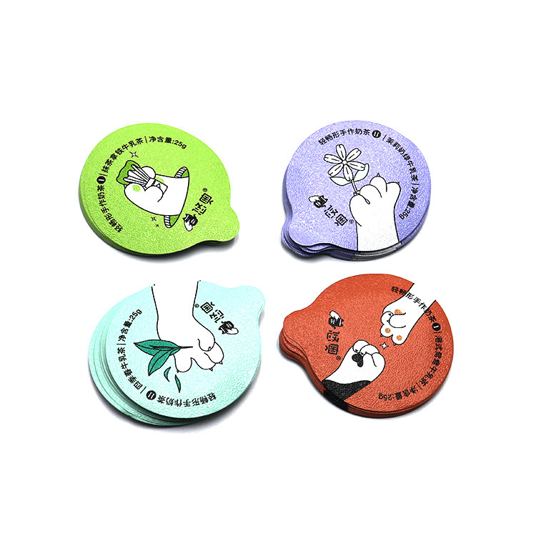 Die Cut Dairy Aluminum Foil Lid 38Micron 40Micron