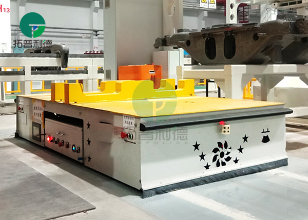Custom Indsutrial Agv Transfer Cart Magnetic Nail Guided