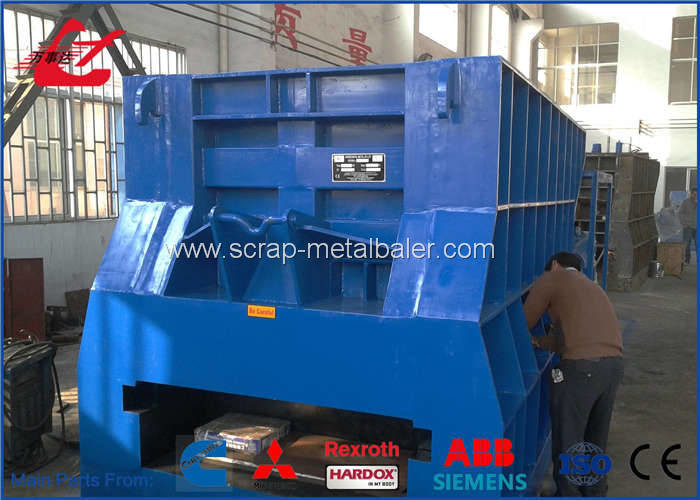 Automatic Container Scrap Metal Shear Q43W-6300C Hydraulic Shearing Machine