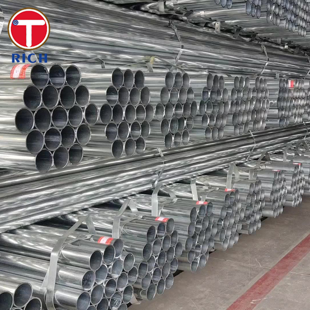 EN 10346 DX53D Cold Forming Hot Dip Coated Flat Welded Steel Tube For Automobile