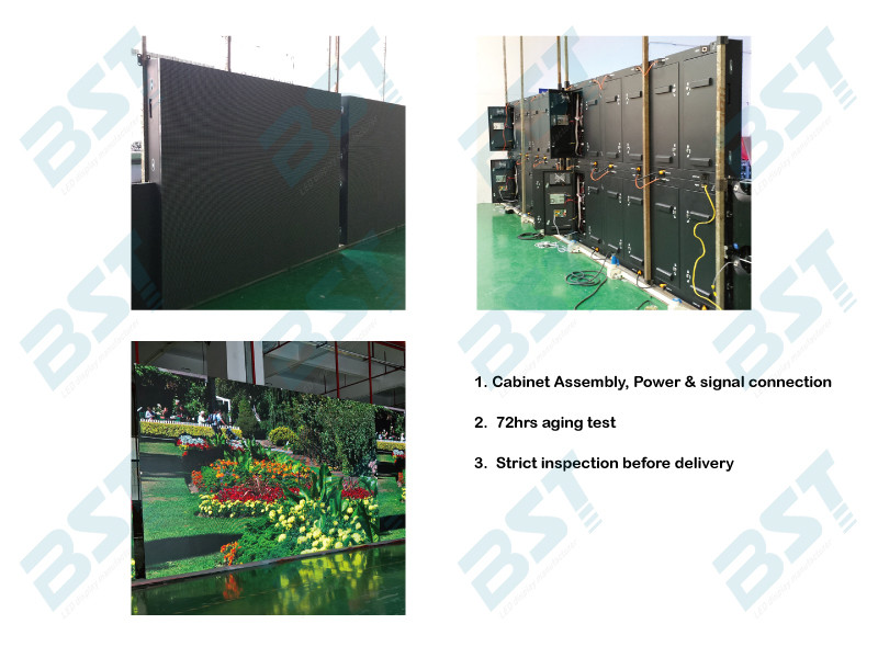 SMD2727 Outdoor Advertising LED Display , Large Outdoor LED Display Screens