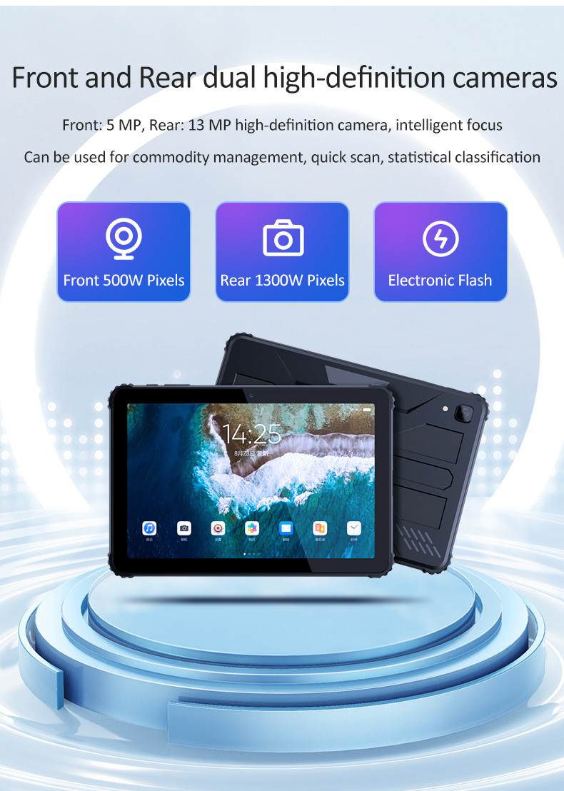 10.1 Inch HD Display Touch PC Screen Spreadtrum T1616 8 Core Android 12 8GB RAM