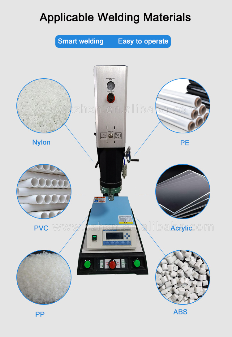 Manufacturing Plant 400*600*1080mm Ultrasonic NGC Plastic Welding Machine