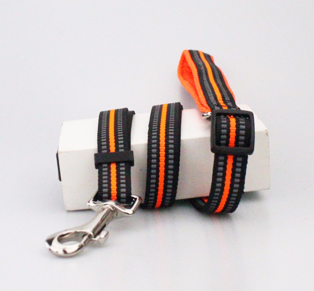 Protection Easy Walking Nylon Reflective Dog Leash For Training Eco Friendly