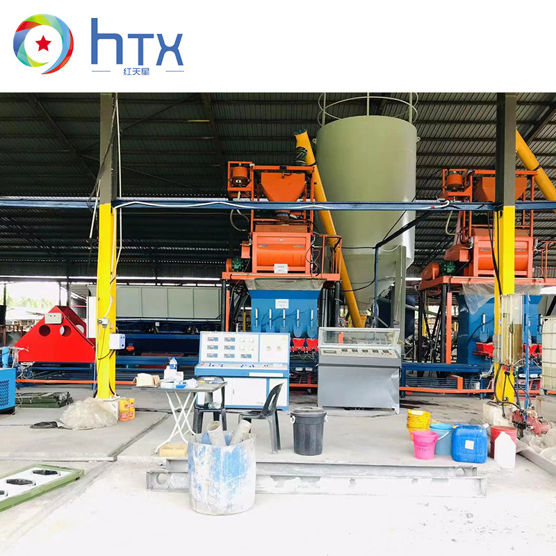 Interlock Paving Artificial Stone Production Line Cement Casting