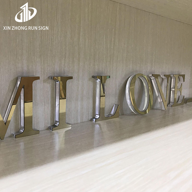 Acrylic Crystal Letter Modern Hotel Room Number Plaques Fancy House Number Plate For Apartment Door Decoration