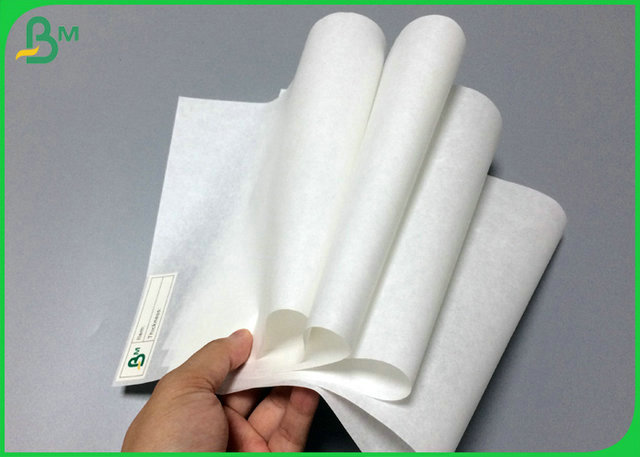Food Grade 30Gr 40Gr White Color Mg Kraft Paper Roll For Macaron Packaging