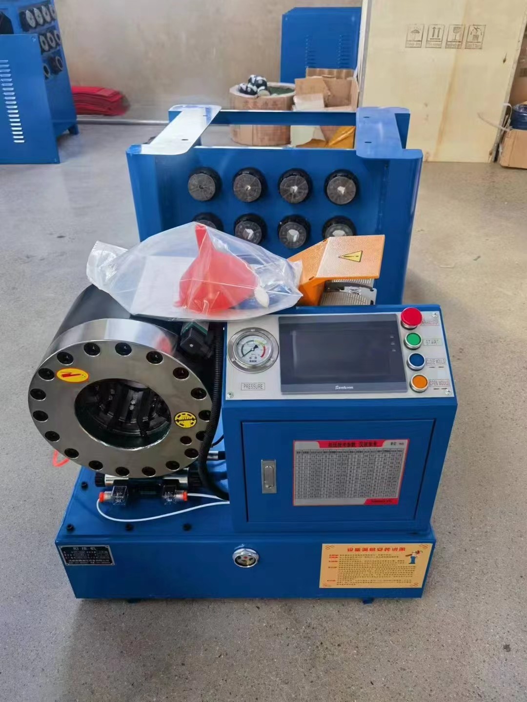 Portable Hydraulic Hose Crimper Voltage Selection 220v / 240v / 380v / 415v